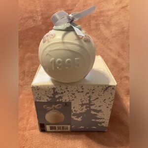 LLADRO #16207, 1995 CHRISTMAS BALL